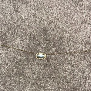 Kendra Scott Elisa Pendant- Light Blue Illusion